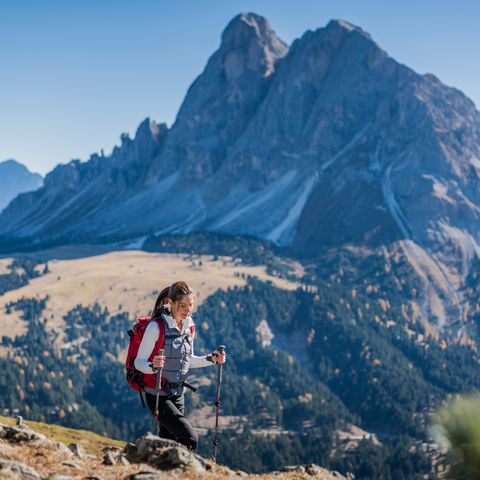 Escursioni con vista panoramica sulle Dolomiti