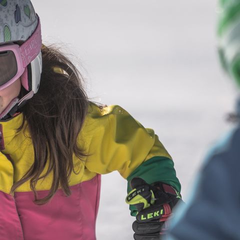 Skiing with the whole family