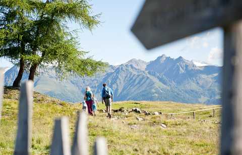 Hiking tours in the alps of Rodeneck/Rodengo and Lüsner/Luson