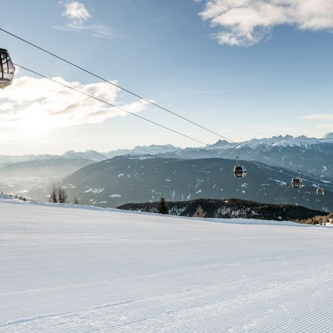 Skiing in the skiing area Gitschberg Jochtal