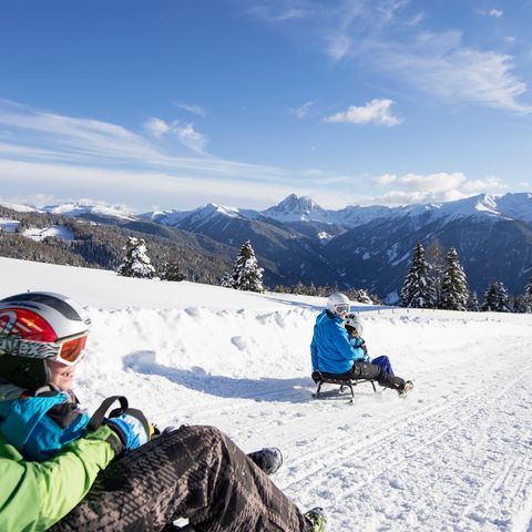 Sledging fun on the Gitschberg