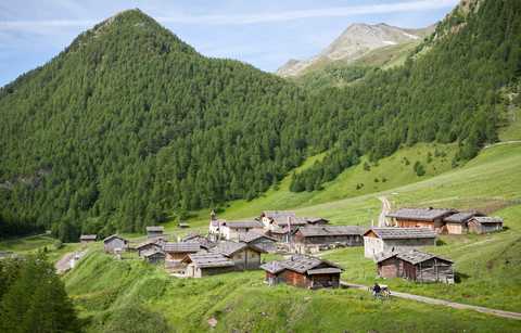 The Fane Alm in Vals/Valles