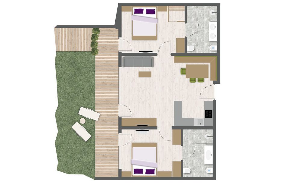 Luxury Apartment Mountain