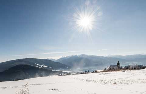 Das Panorama im Winter