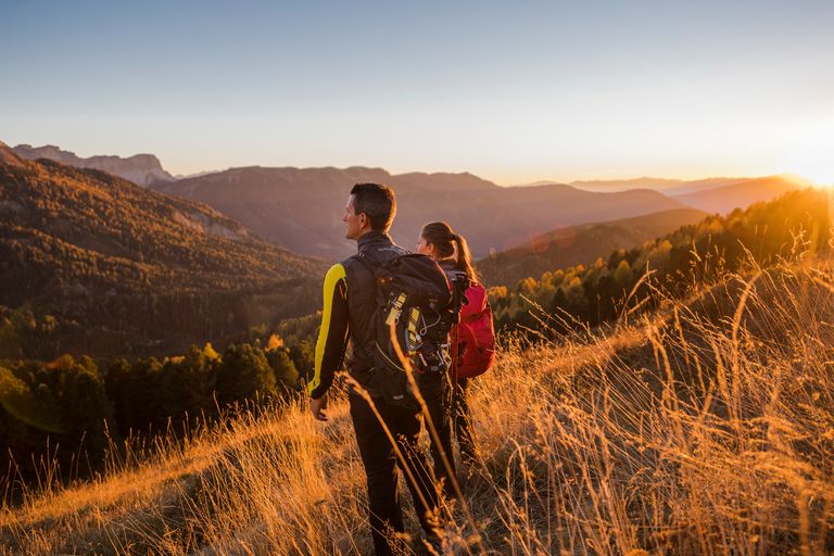 Leuchtende Landschaft