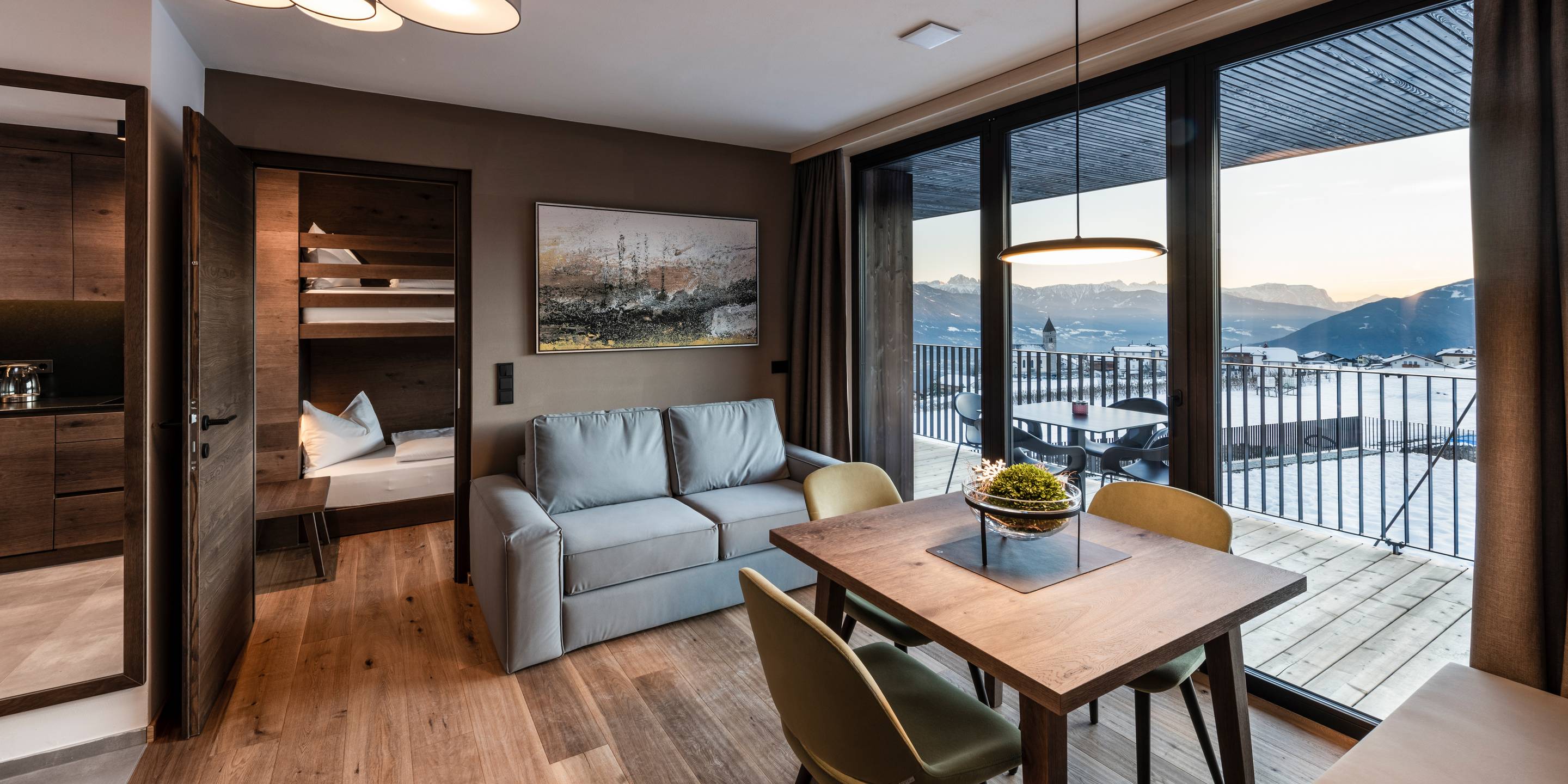 Luxus Apartment in Südtirol Aparthotel Panorama Living Dolomites